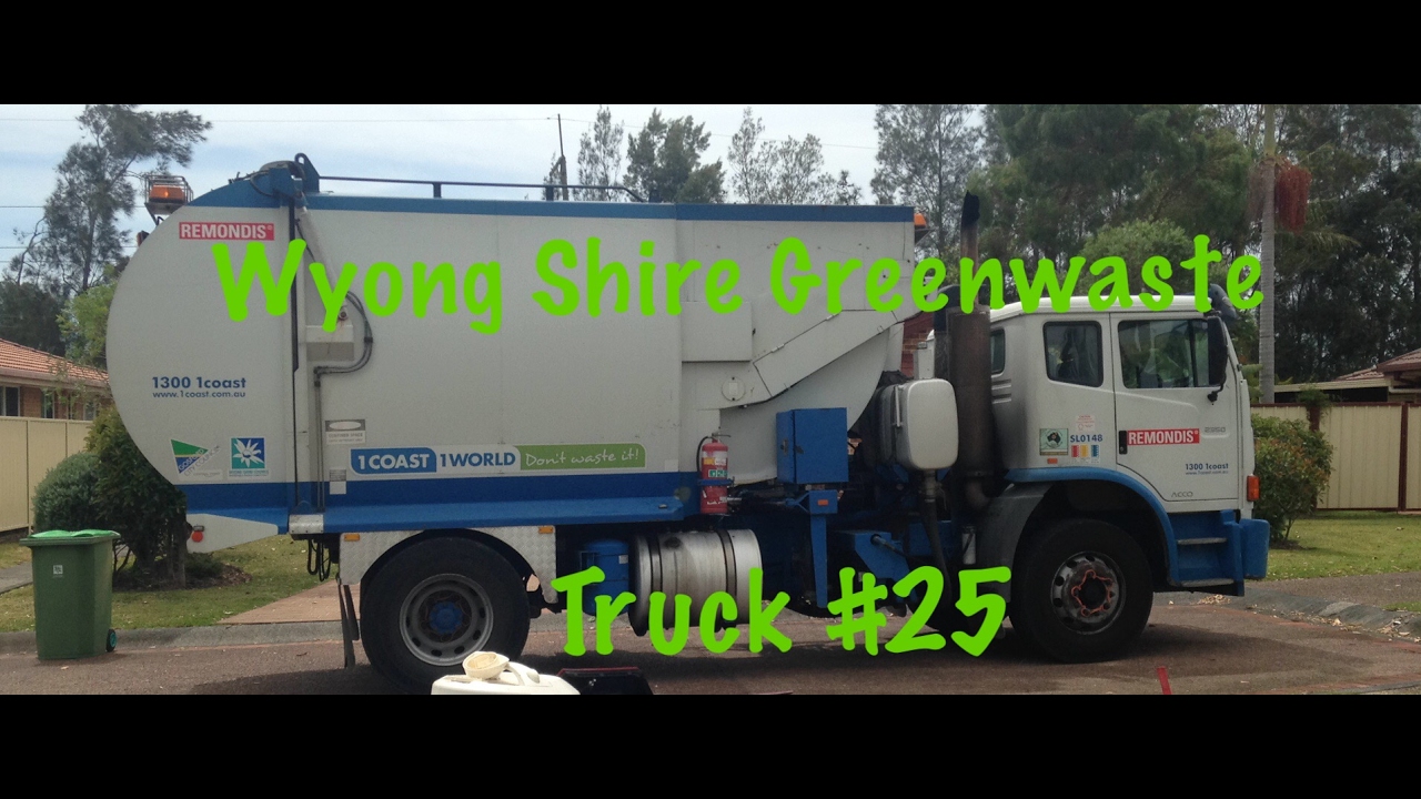 Wyong Shire Green Waste Truck #25