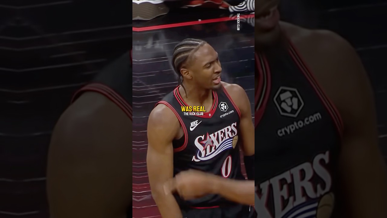 Tyrese Maxey’s welcome to the NBA moment