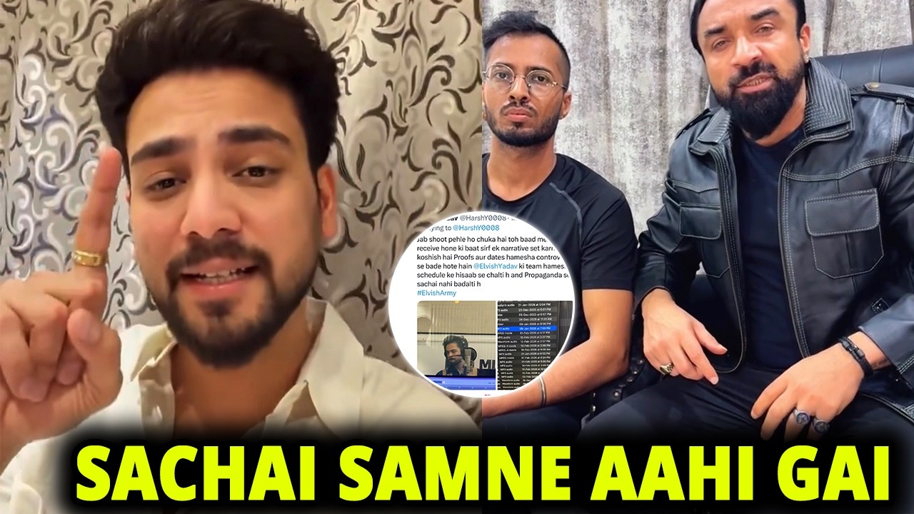 OMG😱- Elvish Yadav Exposed Massive Nagative PR With Solid Proof Against Ajaz Khan