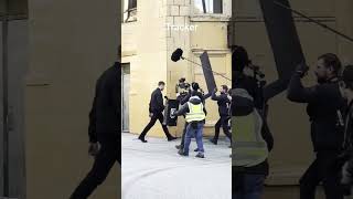 Tracker Series, behind the scenes, filming in Vancouver #shorts #justinhartley #series #cbs