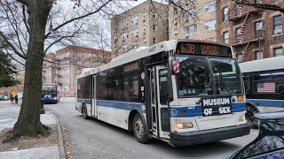 NYCT Bus: Winter Storm Loans on Bainbridge Avenue in the Bronx (Bx10, Bx28, Bx34, Bx38)