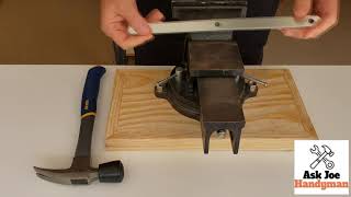 How to Make an Instant Non-Marking Rubber Mallet - Ask Joe Handyman