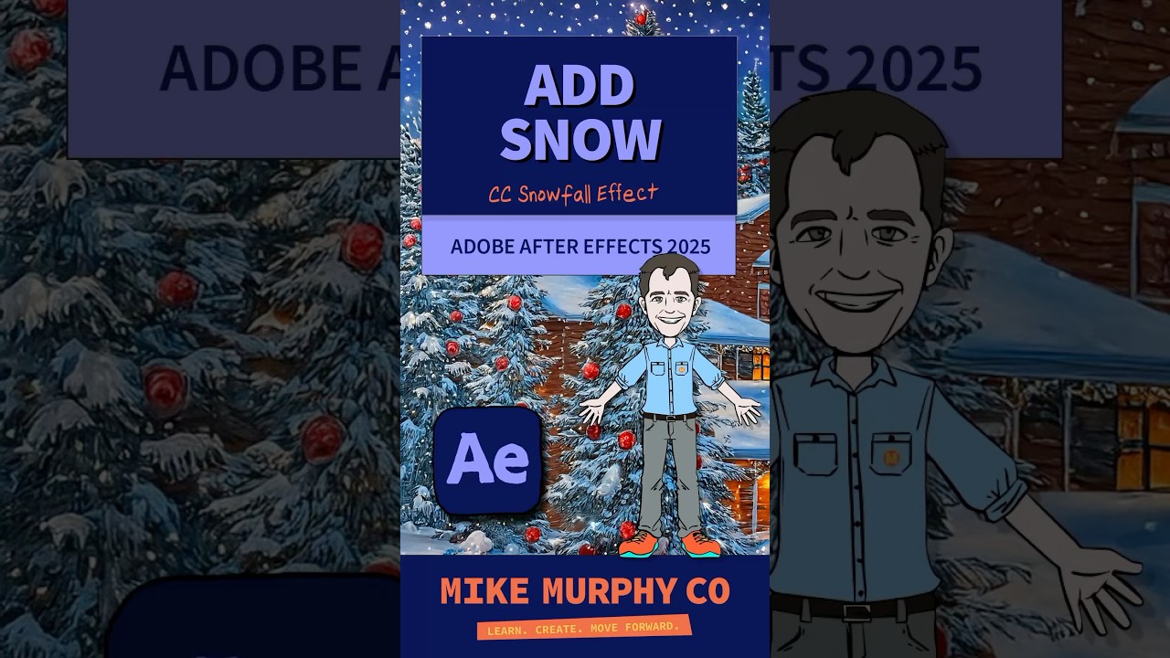 Snow Falling Animation After Effects