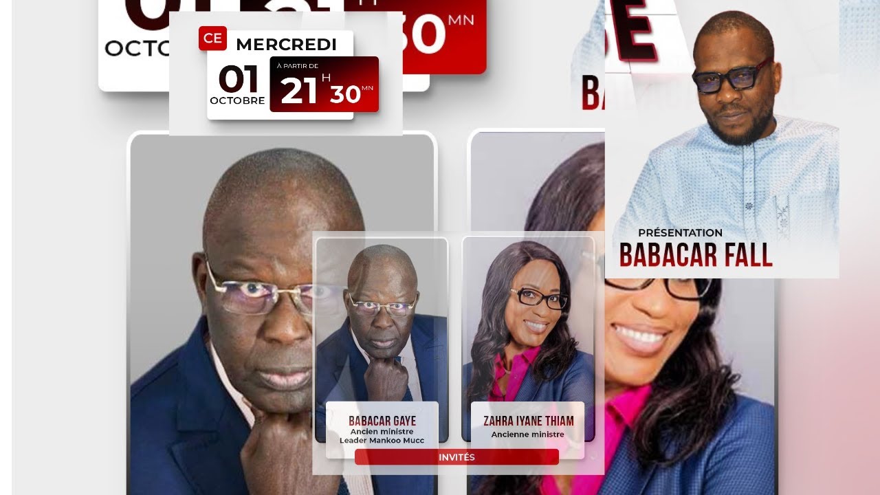 🚨🚨TFM LIVE : FARAM FACCE - Invités : Babacar GAYE et Zahra Iyane THIAM  - Pr : Babacar FALL