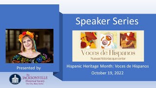 Hispanic Heritage Month: Voces de Hispanos by Rebecca Dominguez-Karimi, Ph.D.