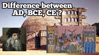 What is the Difference between AD, BCE, CE? ||Important terms in history explained