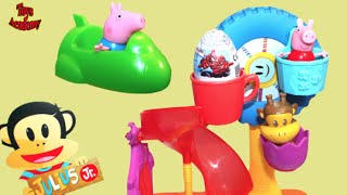 Julius Jr Twirl A World Amusement Park Nickelodeon Spiderman Surprise Egg Peppa Pig