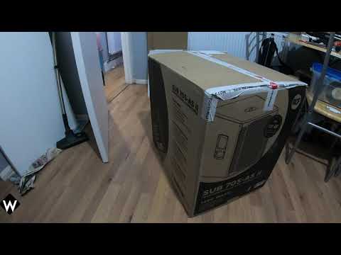 RCF Sub 705-AS II Subwoofer Unbox Surprisingly light and loud