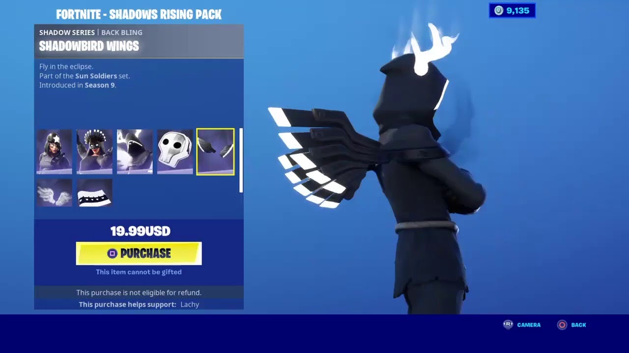 New Shadows Rising Pack is back in Fortnite - YouTube