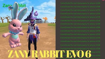 UTOPIA ORIGIN: Merging Zany Rabbit EVO6