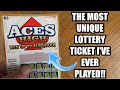 This Ticket is SO Cool!! Brand New &quot;Aces High&quot; Scratch Off Lottery Tickets!!