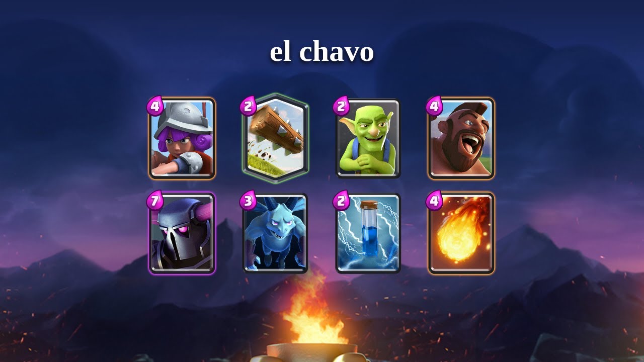 el chavo | Hog Rider deck gameplay [TOP 200] | April 2020