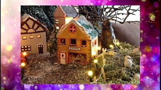 Kerstdorphuisje maken - Make your christmas village