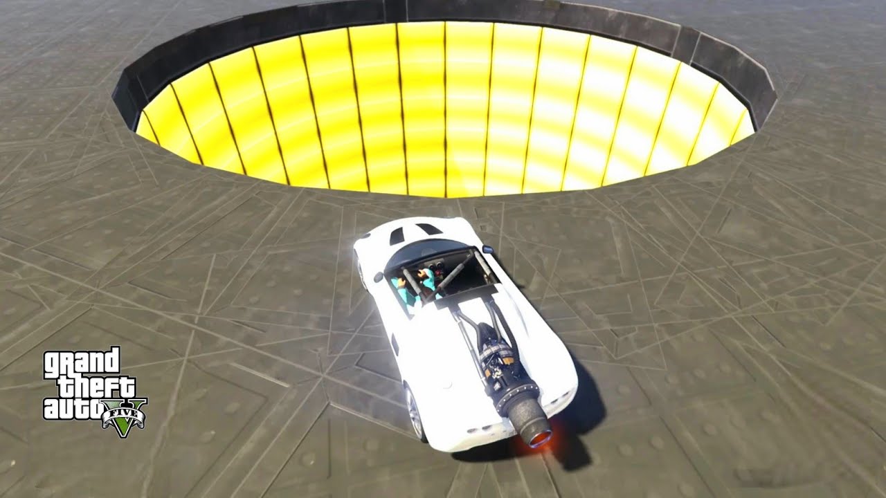 Crazy Adrenaline Hole Transform Race - GTA Online