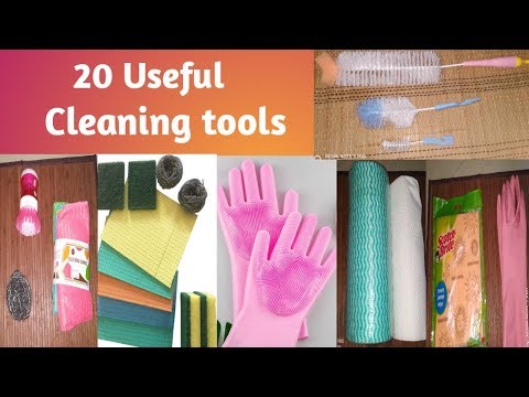 20-useful-kitchen/home-cleaning-tools-for-clean-home-|-cleaning-tips-&-tricks-tamil
