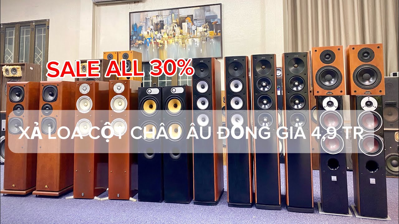 Loa Châu Âu Đồng Giá 4,9 Tr | Loa Bãi | Loa Bãi Châu Âu | Loa Châu Âu Bãi | Loa Bookshelf Châu Âu