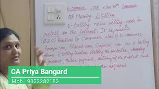 4 Meaning of e Tailing (ICSE X Commerce Ch - 5) AforAccounts.com