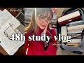 Productive Study Vlog | Study With Me for Finals Week, Café Sessions &amp; Late Nights 1AM ,daily life