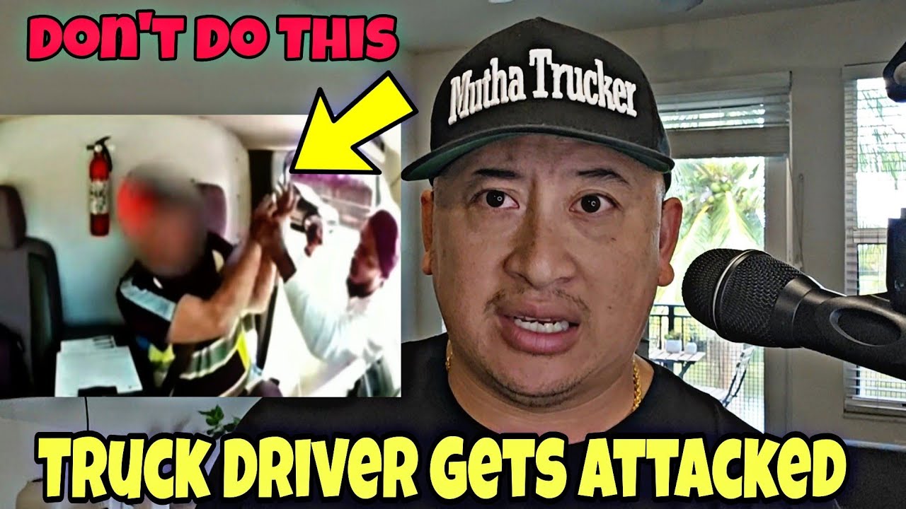 100% Of Truck Drivers Will Get Attacked If They Do This 🤯 Don’t Open Your Door 😵
