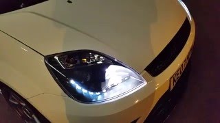 Ford Fiesta Zetec S MK6 DRL Headlights