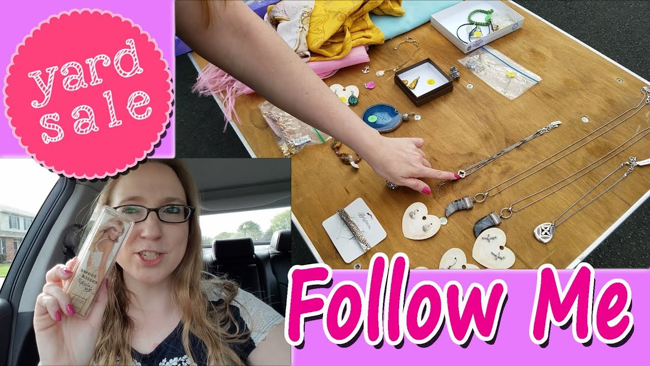 Yard Sale Haul & Follow Me Around Vlog #3 - YouTube