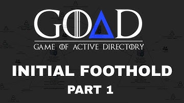 GAME OF ACTIVE DIRECTORY (GOAD) - INITIAL FOOTHOLD