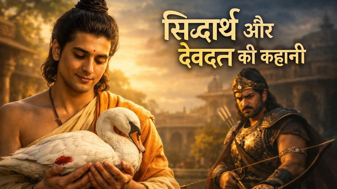 हंस प्रकरण | जब करुणा ने अधिकार को हराया | गौतम बुद्ध की प्रेरक कथा | BodhPath