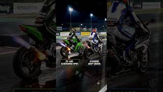 1000cc Beast Mode: ZX-10R vs S1000RR Flame Exhaust! 🏍️🔥 #ZX10R #S1000RR #SuperbikeBattle