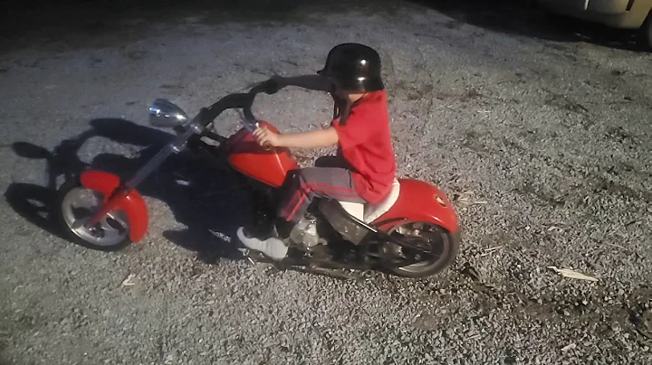 Mini bike burn out