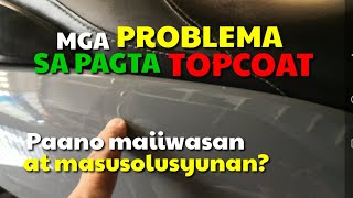 PROBLEMA AT SOLUSYON SA PAGTA TOPCOAT I DA HUSTLER'S TV