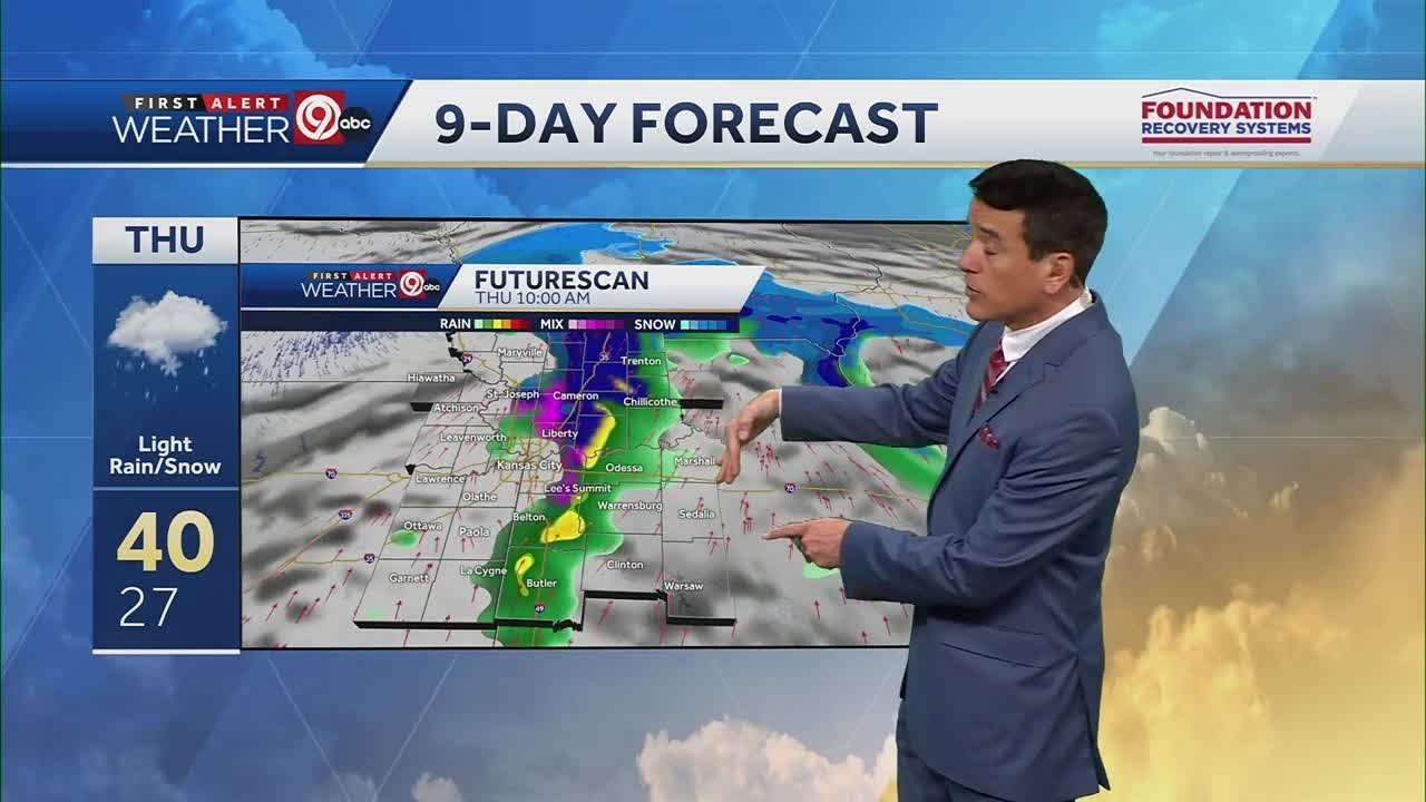 Kansas City weather: Bitter cold, chances for snow - YouTube