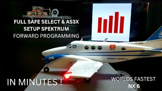 FORWARD PROGRAMMING SAFE SELECT AS3X SETUP IN MINUTES ON A SWITCH FROM A TO SAFE QUICK MUST SEE !!!