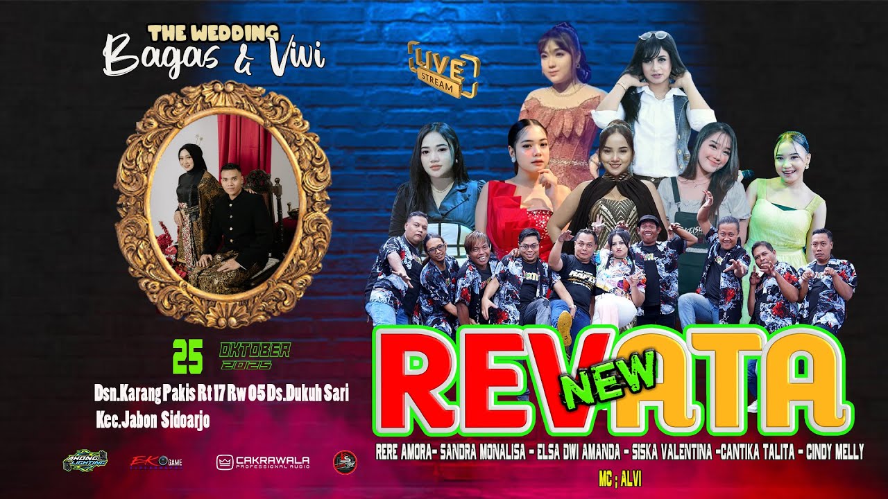 NEW REVATA || ALBUM WEDDING  BAGAS & VIVI || 25 OKTOBER 2025 || CAKRAWALA PRO AUDIO