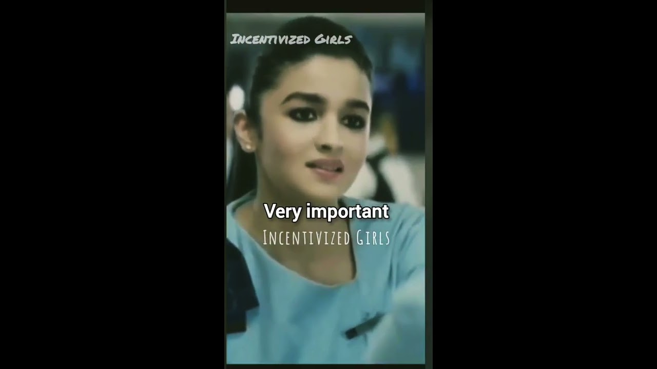 Self Respect Is More Important Than Love Attitude Alia Bhatt Incentivizedgirls