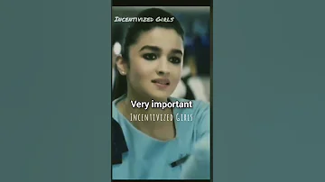 Self Respect Is More Important Than Love💯👍  Attitude 😎🔥 Alia Bhatt @incentivizedgirls