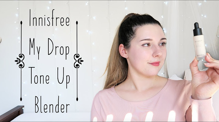 Kem lót innisfree my drop review