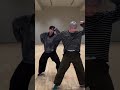 hueningkai doing the 'top 5' challenge with taerae