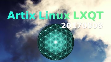 Artix Linux 20170808 Thoughts and Comments