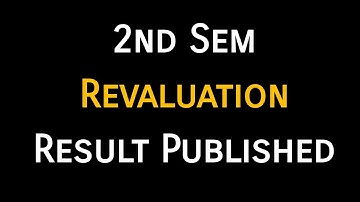 2nd Sem Revaluation Result| Calicut University