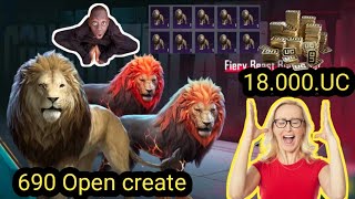 bgmi lion companion crate opening