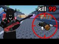 I eliminated EVERYONE in Roblox Survive The Sniper