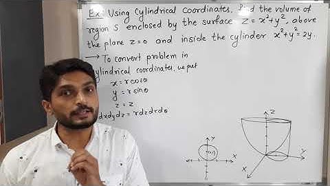 Triple Integration | Lecture 28 | Finding Volume using Cylindrical Coordinates