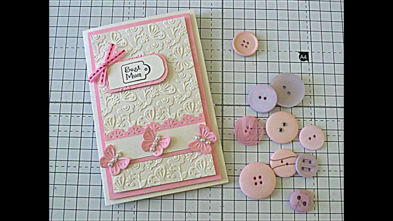 Handmade Cards - Using Bigshot diecuts, nesting dies and 