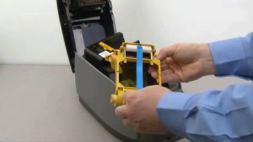 Zebra ZXP 3 - How to Load Ribbon
