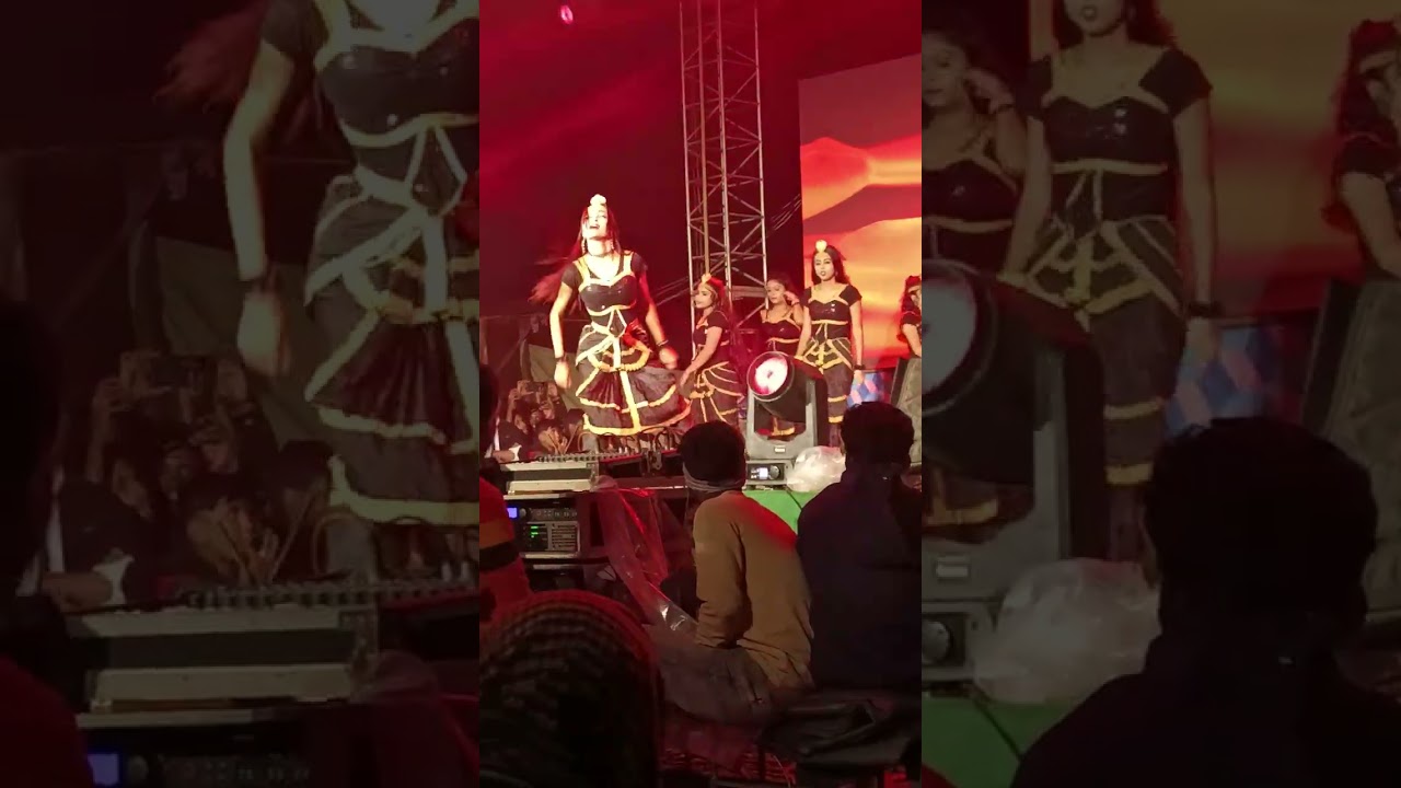 In our village a theatre group 👍