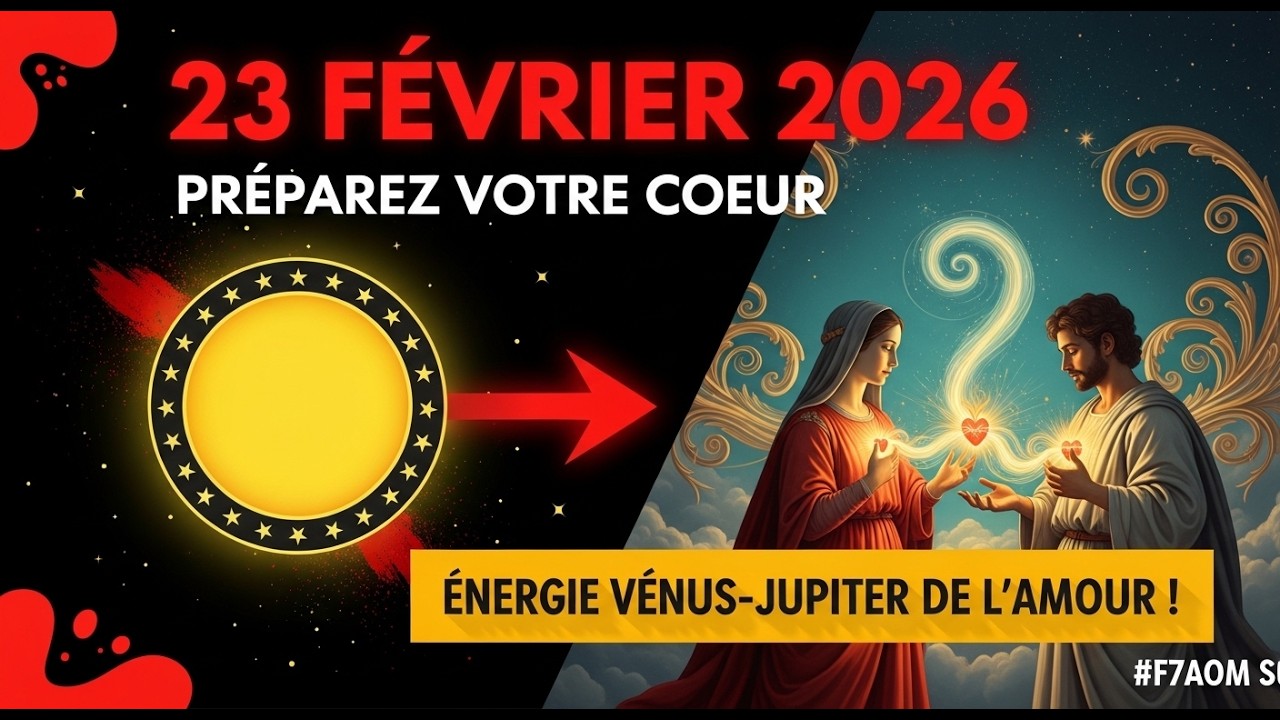 ATTENTION ! ÉNERGIE VÉNUS-JUPITER AGIT ENCORE ! 23 fév – utilisez la VAGUE DE CHANCE pour l'AMOUR !