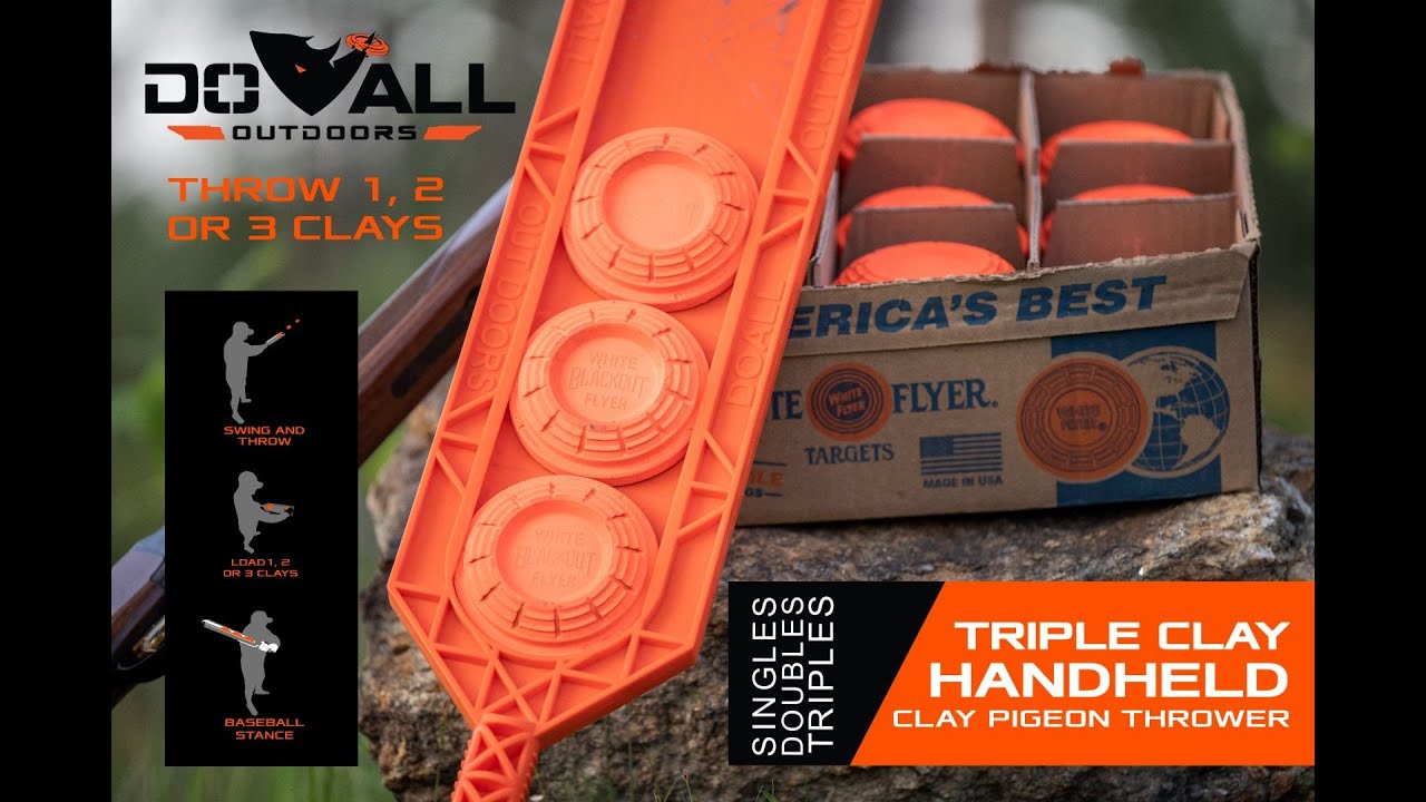 Introducing the Triple Clay The Ultimate HandHeld Clay Pigeon