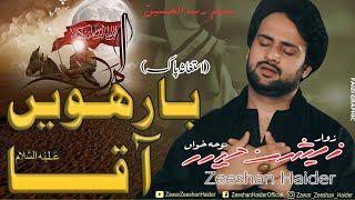 Noha Pak 2021 | Barhwain a s Aqaa  |بارہویں آقاؐ کوں کل آل عباؐ دا درد ہے | Zeeshan Haider