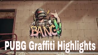 PlayerUnknown Battlegrounds PUBG Graffiti