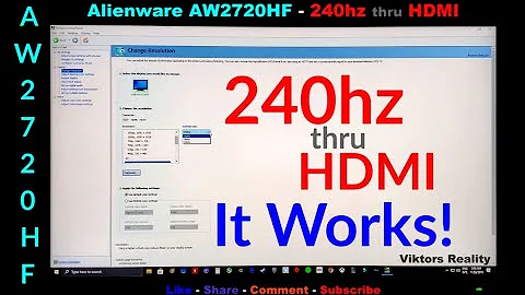 ¿Puede funcionar HDMI a 240 Hz?